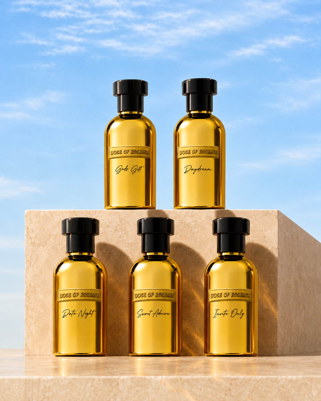 5 X 50ml Perfume Set